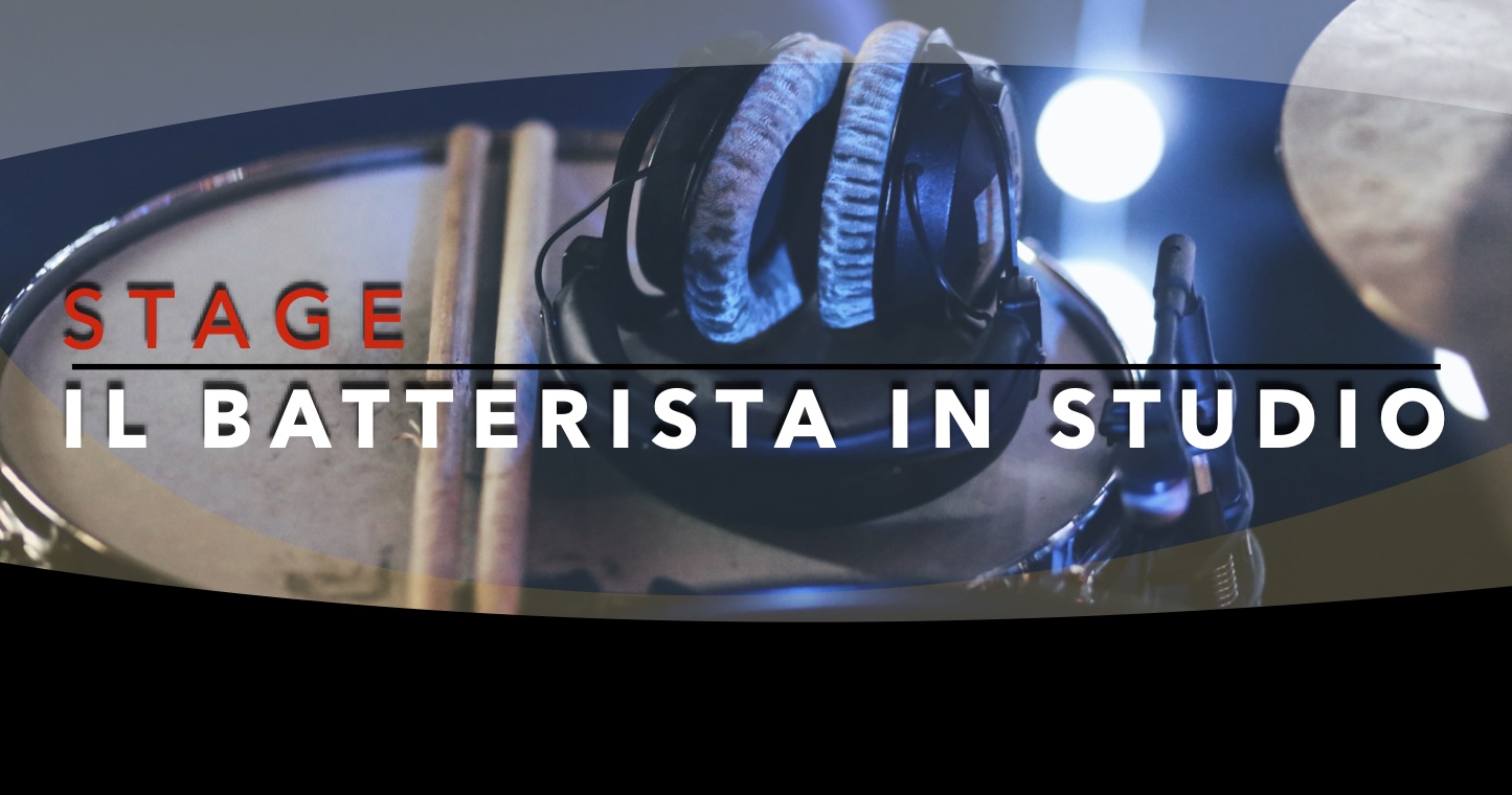 STAGE il batterista in studio WEB